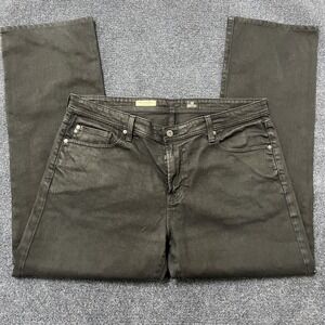 AG Adriano Goldschmied The Protege Jeans Mens Black Straight Leg Denim USA